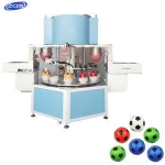 2 Colors Balls Tampon Pad Printer Ball Printing Machine