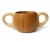 Import 2 handles bamboo baby drinking cup with logo engraving from China