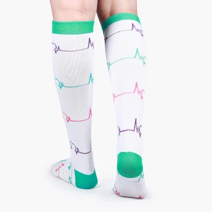 20-30mmHg graduated sport compression socks