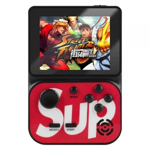 2000 Sup game box Retro Portable Mini Handheld Game  Player 3.0 Inch Kids Game Video Console With Rechargeable Battery TV Out