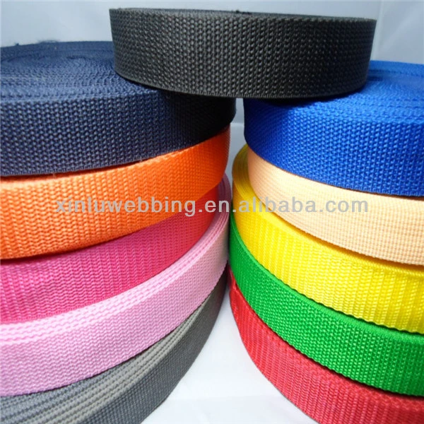 2015 high quality custom tubular polypropylene webbing strap woven pp webbing