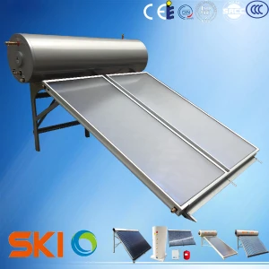 2015 hot sale solar products Compact Integrative Pressurized Solar panel Water Heater with pocelain enamel tank