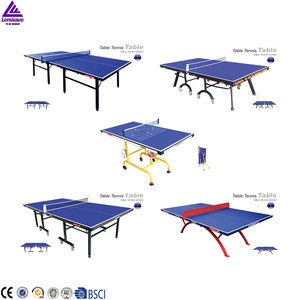 2016 Lenwave brand professional indoor 25mm MDF folding table tennis table
