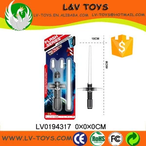 2017 Plastic toys LED flashing sword for wholesale
