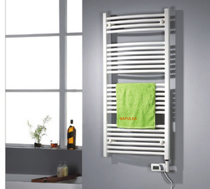2018 hot sale low carbon steel SPCC towel warmer rack factory price  wall electric heated towel rack bathroom