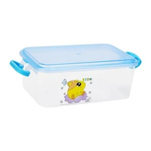 2018 Hot Selling Plastic Food Storage Container Free Food Storage Container Airtight Lunch Box