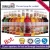 Import 2019 New Product 900ml Recipes Ginger & Cola Monin Cocktail Flavored Syrup Mix Raw Material Bubble Tea Ingredients from China