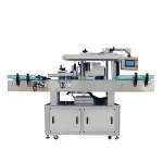 2020 auto round bottle medical pill bottle pharmaceutical labeling machine for glass bottles