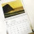 Import 2020 custom a4 size spiral binding 3 month paper Landscape wall Planner calendar from China