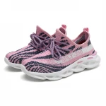 2020  factory wholesale casual shoes fly knit children running yeezy shoes glow in the dark kids shoes