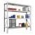Import 2020 Manufacture Stainless Steel Angle Wall Hanging Floating Shelf For Mini Store from China