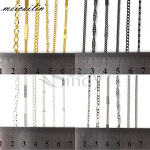 2020 new arrival 3D Gold Silver Black Nail Metal Chain With Nail Art Accessories For Nail Supplies