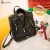 Import 2020 NEW Wholesale Designer fashion PU leather rivet black ladies jacket collar style backpack bag from China