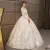Import 2020 newest style winter lace long sleeve floor length bridal wedding dress from China