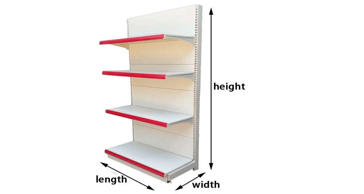 Buy 2020 Retail Store Rack Shelves Supermarket Gondola Shelving Store ...