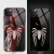 Import 2020 Stylish Universal Multi Function Call flash light tempered glass cell phone case for iPhone 11 /12 glowing cell phone case from China