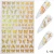 Import 2021 Custom 3d DIY Nail Wraps Beauty Nail Sticker Art Nail Decoration Sticker from China