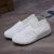 Import 2021 custom logo light weight anti-slippery flat casual lady shoes from China