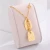 Import 2021 new brand womens fashion stainless steel jewelry set necklace women from China