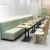 Import 2021 New design cheap restaurant booths cafe furniture fabric restaurant booth sofa from China