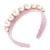 Import 2021 New Design Light HairBand Women Hair Accessories Big Pearl Head Band from China