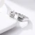 Import 2021 Personalized Unisex Ring Finger Embracing Design Opening Adjustable 925 Sterling Silver Ring Jewelry Women from China