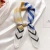 Import .2021 Plaid Silk Square Scarf Women Luxury Brand Neck Scarves Hair Band Foulard Lady Accessories Square Head Wraps Bandana 70*70 from China