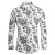 Import 2024 New Style Mens Shirt Elastic Digital Printing Casual Plus Size Long Sleeved Floral Shirt Slim Fit Shirt For Men from China