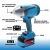 Import 20V Brushless 1/2 3/4 inch High Torque Power Cordless Impact Wrench Industry Tool from Taiwan