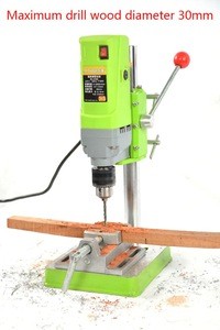 220V 710W Mini Bench Drilling for Wood Metal Electric 2800 RPM High-speed Drilling Machine Work Bench