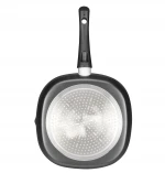 24 cm square fry pan2020 hot sale high-quality ceramic non stick square pan with two mouth