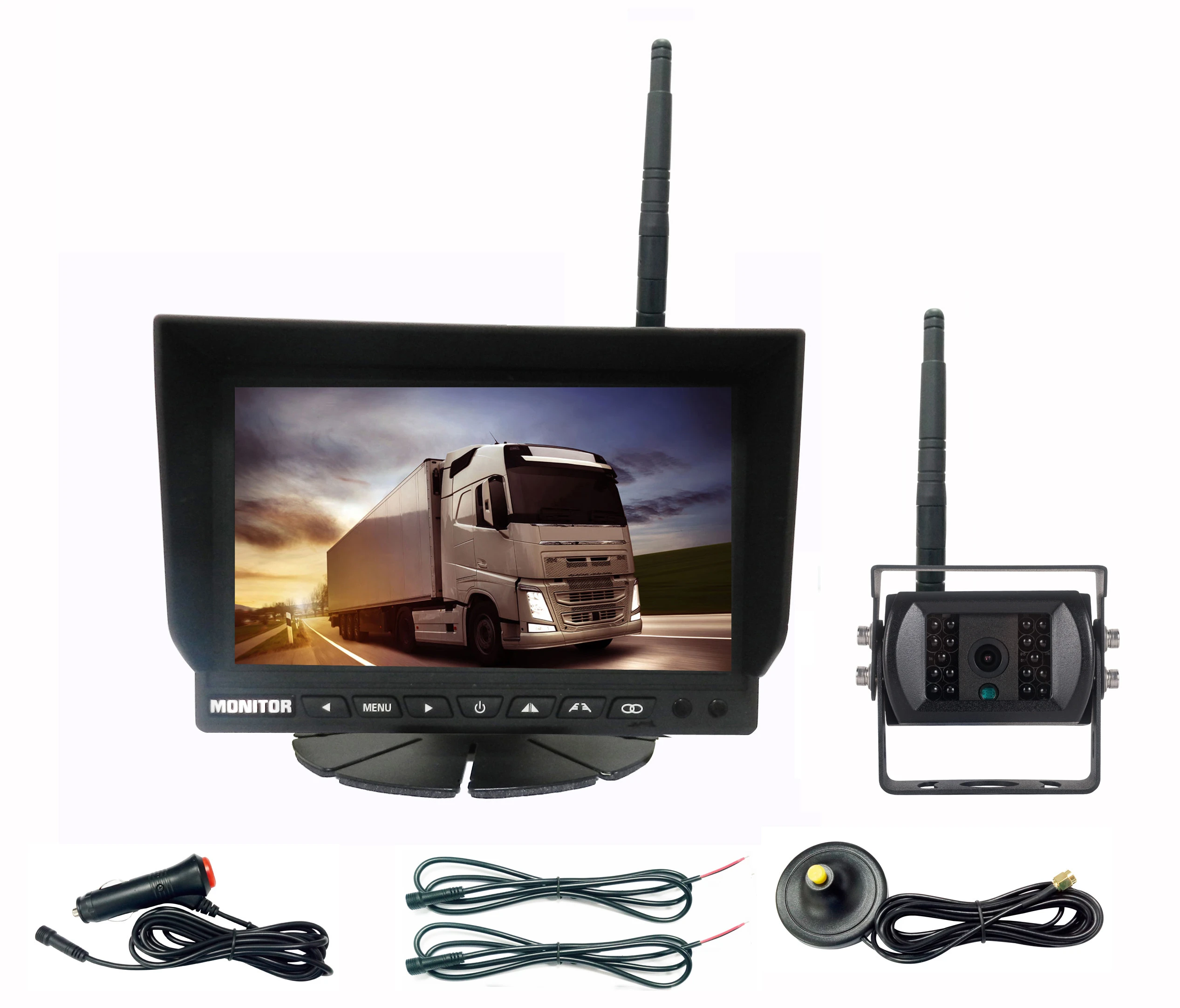 2.4G HD Wireless Rear View Car Monitor with 1 Channel Display