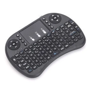 2.4Ghz mini i8+ Wireless French AZERTY Keyboard with TouchPad mouse gaming Keyboard for HTPC Tablet Mini PC Teclado