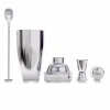 24OZ Stainless Steel Cocktail Shaker Bar Set With Measuring Jigger And Mixing Spoon