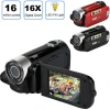 2.7 Inch 1080P HD Camcorder Digital Video Camera TFT LCD 24MP 16x Zoom DV AV Night Vision