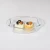 Import 2.9L oval borosilicate glass bakeware with dotted handle from China