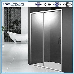 3 doors glass sliding shower door