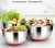 Import 3 in 1 Stainless Steel Mixing salad Bowls basin With Lids and Grater from China