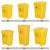 Import 30L Outdoor recycling plastic pedal trash garbage dust medical waste bin and waste sorting bins trash can plastic garbage bin from China