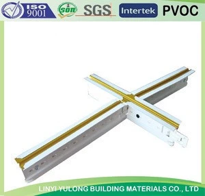 32H Ceiling T-Grid / T-bar /ceiling tile for PVC Gypsum ceiling and Mineral Fiber ceiling