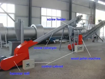 350kg/H Practical Small Wood Pellet Making Line Machines