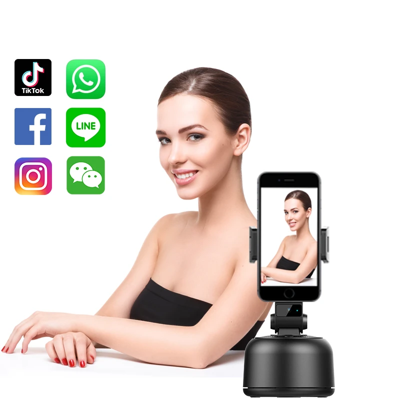 360 Rotation Face Track Smartphone Gimbal Stabilizer