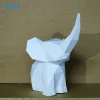 3D handmade paper animal craft of cute elephant ornament for kids gift
