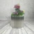 3D  Metal Stainless Steel Flower Pots Planter Garden in Bulk