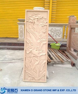 3d relief wall art,hand carved natural stone relief sculpture