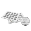 3V Lithium Button Cell Battery CR2016 with long shelf life