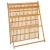 Import 4-tier Natural Bamboo Plant Stand Foldable Ladder Flower Rack Display Shelf for Home Patio Balcony from China