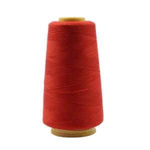 402 Colorful sewing threads  Factory direct sale 100% polyester   3000Y/cone for home textile, clothing accessories