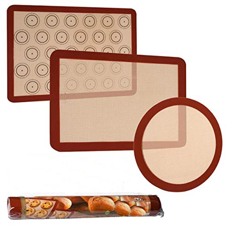 40*50cm size Easy Clean Non Stick Oven Liner Silicone Mat High Temperature silicone baking mat
