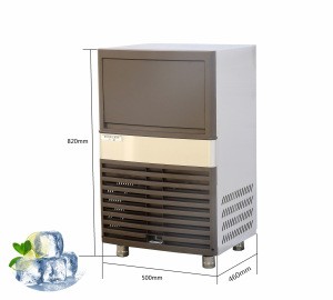 40kgs/24h Output Food Grade Small Ice Maker Plastic Cube Ice Machine for Business Use